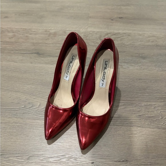 Unilady Shoes - Unlisted Red Women's Heels